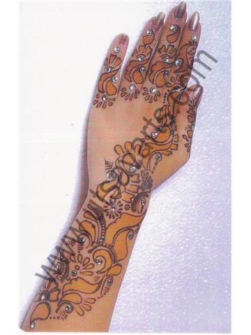 Arabic Mehndi Designs With Black Border Outline - YouTube